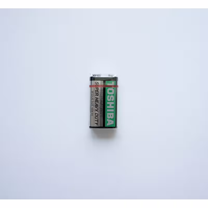 Усилена батерия TOSHIBA 9V 6F22UG (MN1604)