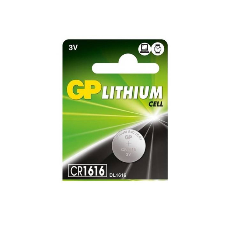 Литиева плоска батерия GP 3V  CR1616 (DL1616)