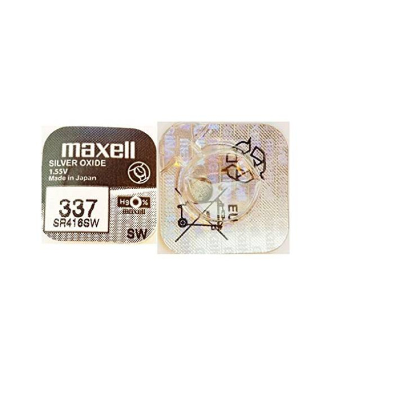 Сребърна плоска батерия за бръмбар 1,5V 337A (SR416SW)