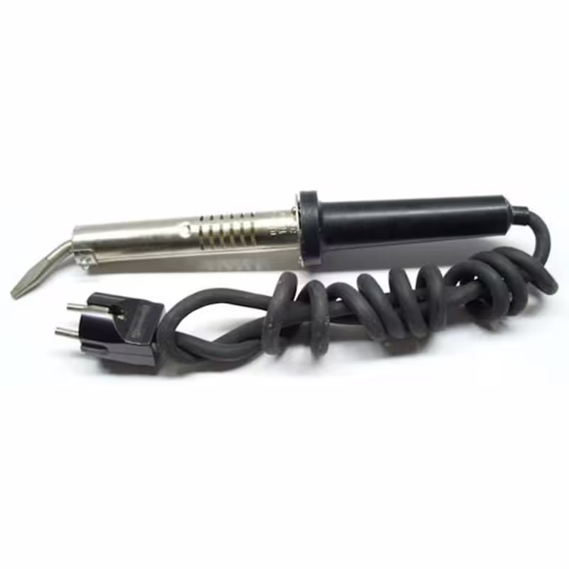 Български поялник, крива човка, нагревател, 220VAC, 100W