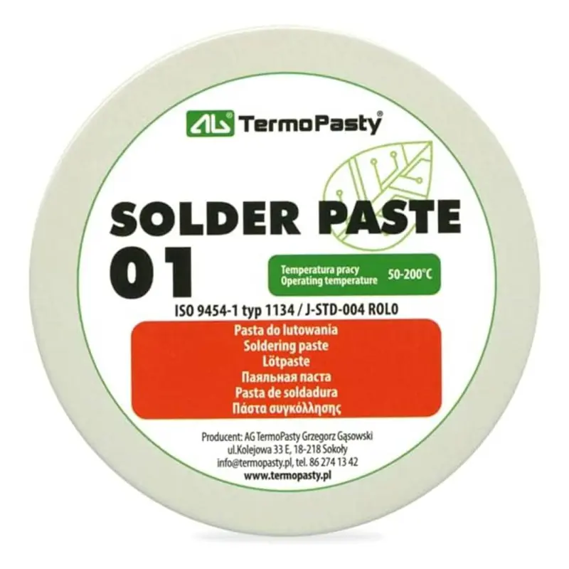 Флюс-паста AGT-037, меко запояване, 40g