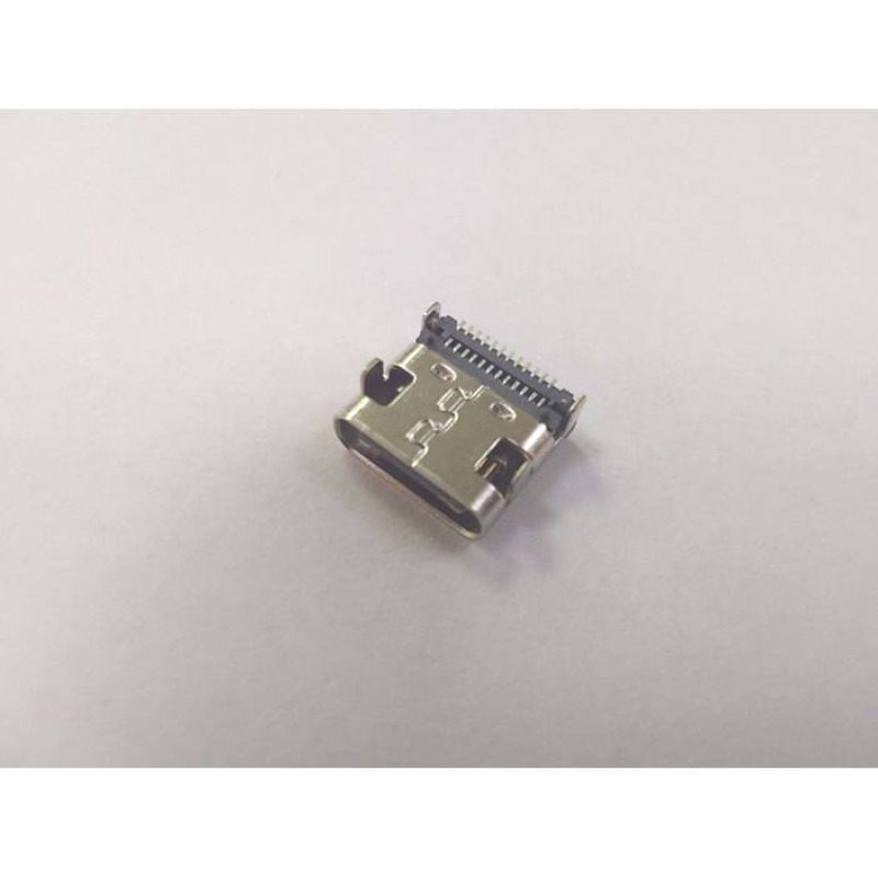 Букса за платков монтаж, TYPE-C, USB-C, женска, 12pin