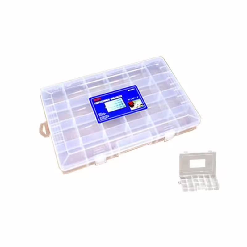 Кутия за резервни части 18 отделения 225x110x35mm