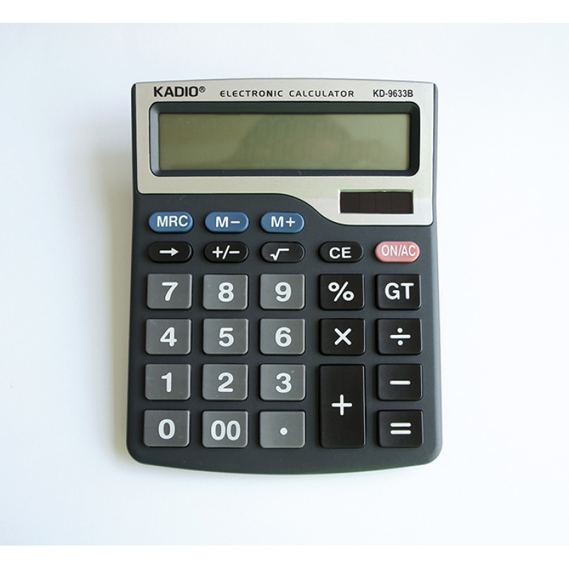 Калкулатор с голям дисплей електронен с 12 цифри