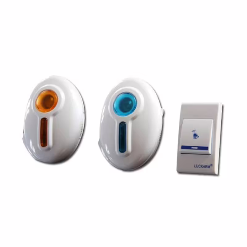 Безжични 2 звънеца, бутон, 38 музикални тона, 220VAC