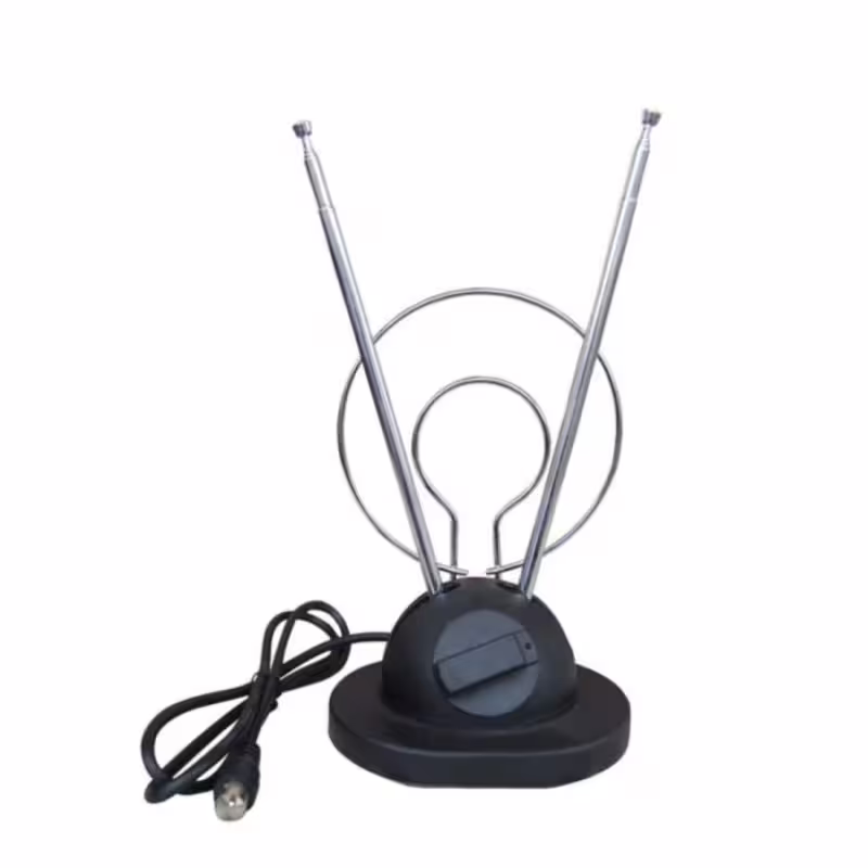 Телескопична стайна антена, права букса, поставка, VHF, UHF