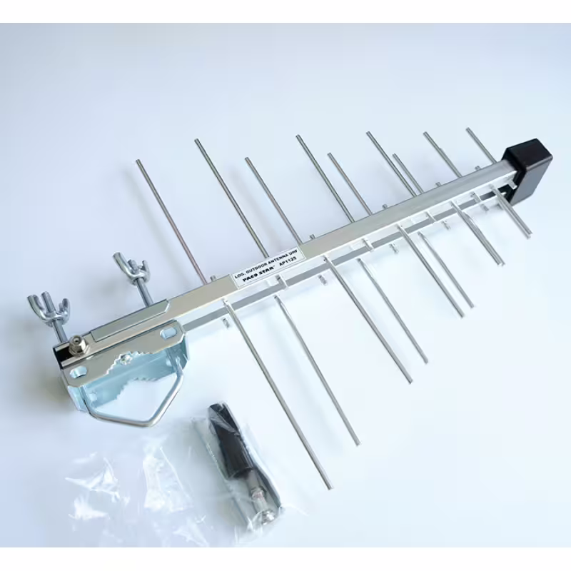 Логопериодична дълга външна антена AP1345 с усилвател UHF