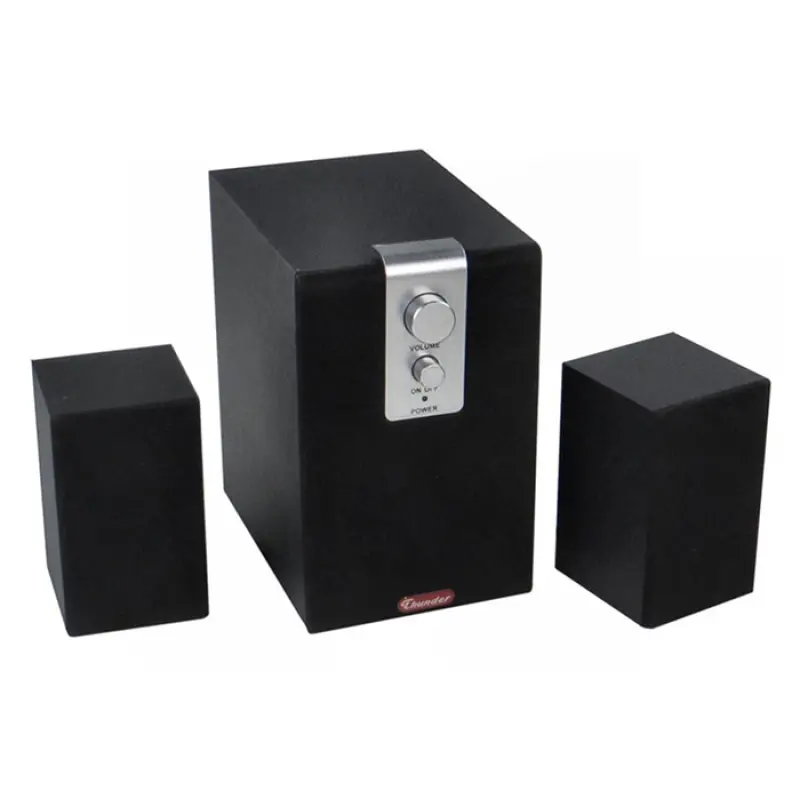 Компютърни тонколонки THS-C205 с буфер черни 1x3W+2x2W