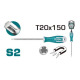 Отвертка торкс Total, намагнитен връх, T20x150mm