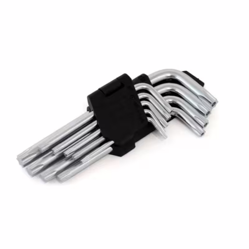 Торкс (звезда) ключове Г-образни комплект 9бр. T10 - T50mm