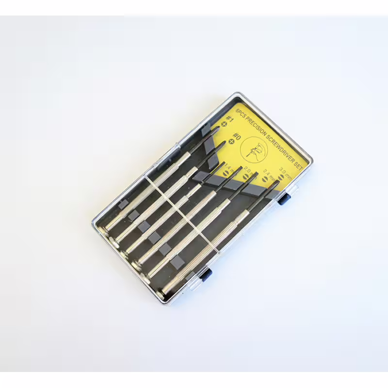 Часовникарски отвертки метални комплект 6бр. 