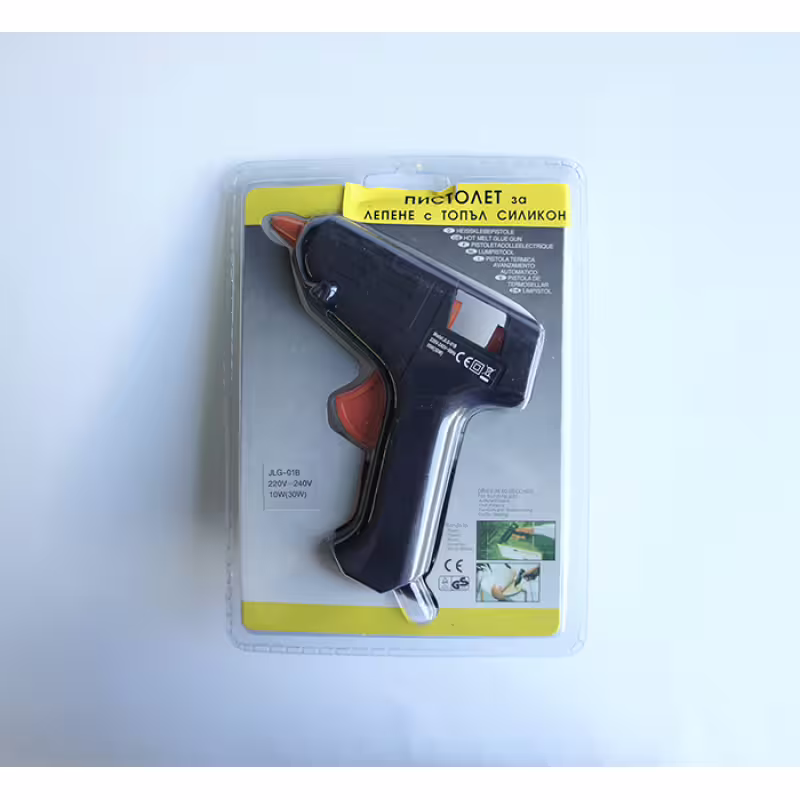 Пистолет за лепене с топъл силикон 220V 10W Ф7mm