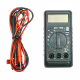 Мултицет DT-182, малък, със зумер, VAC, VDC, ADC, OHM