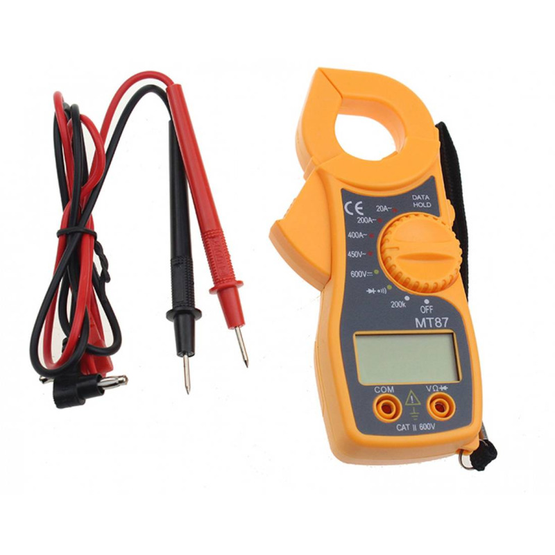 Малки амперклещи MT 87, зумер, VAC, VDC, AAC, OHM