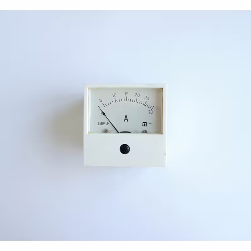 Български амперметър AC директен 20A 70x70mm