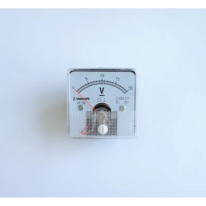 Волтметър DC директен 20V Ф44mm