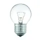 Лампа сфера, мини, прозрачна, цокъл E27, 220VAC, 25W