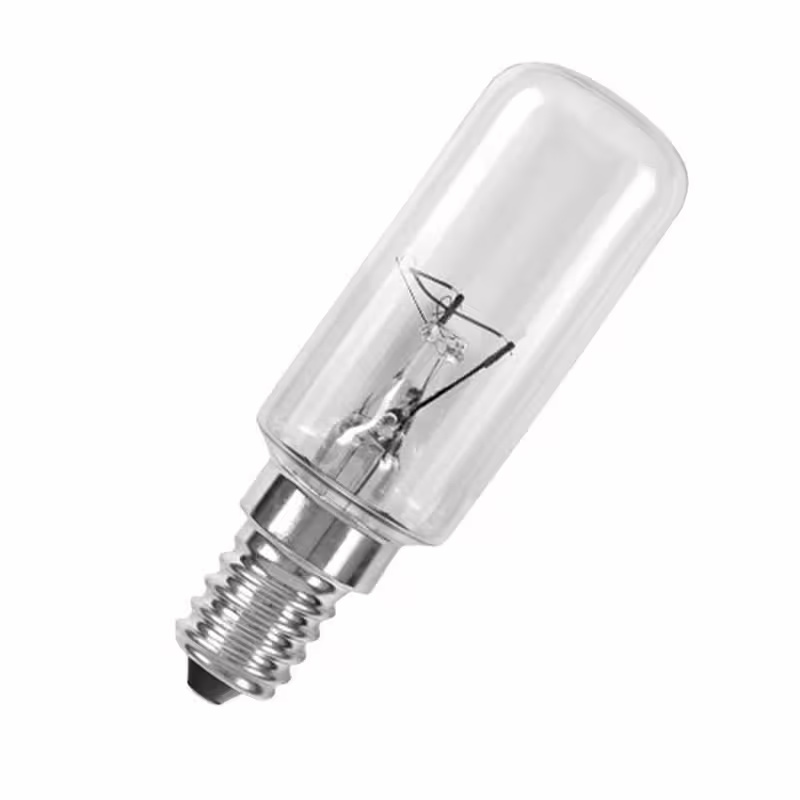 Лампа за абсорбатор, аспиратор, прозрачна, цокъл E14, 220VAC, 40W