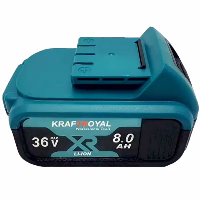 Акумулаторна батерия Kraft Royal, презареждаема, 36VDC, 8Ah, Li-ion, зелен
