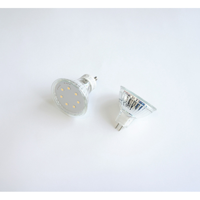 Лампа луничка LED енергоспестяваща тип JCDR с цокъл Gx5,3 220V 3W