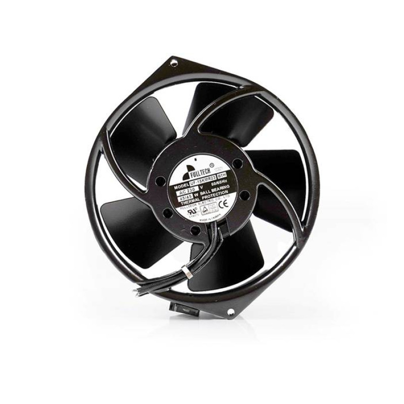 Вентилатор FullTech, метален, аксиален, лагер, 220V, 2P, 0,27A, Ф150x55mm, 382,5m3/h