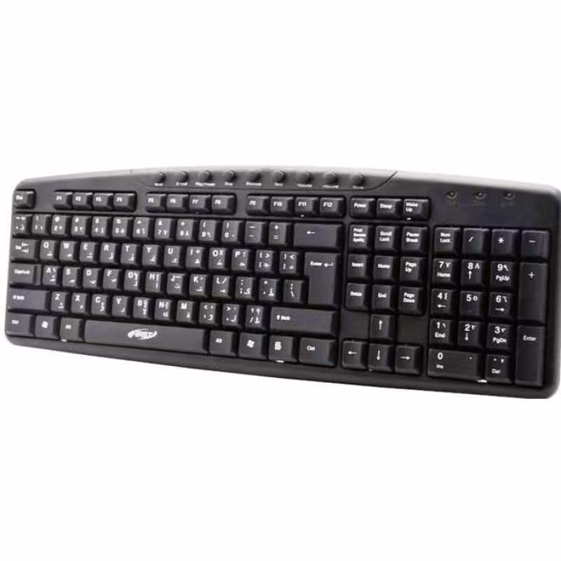 Клавиатура за офис KB8137, мултимедийна, USB, 1,2m
