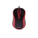 Оптична мишка N-360, черно-червена, USB, DPI=1200
