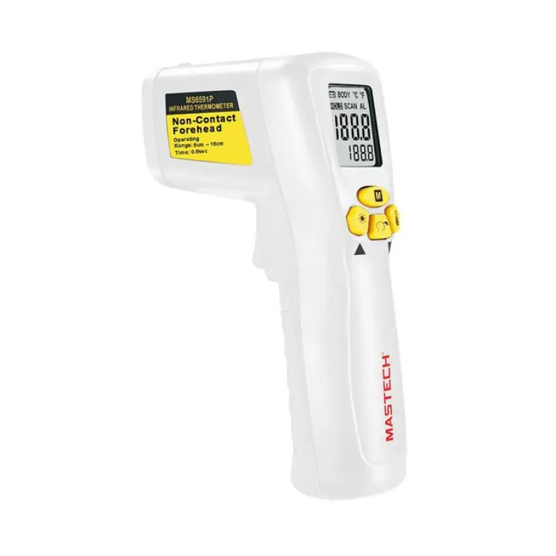 Термометър MS6591P, безконтактен, лазерен за тяло, 32&deg;C до 42&deg;C