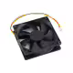 Вентилатор, аксиален, втулка, 12V, 3P, 0,24A, 60х60х10mm, 18m3/h