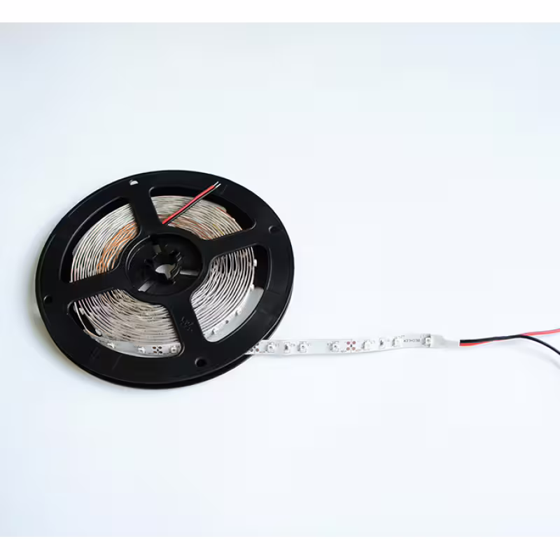 Светодиодна лента с 60 диода IP20 самозалепваща червена 12V 4,8W