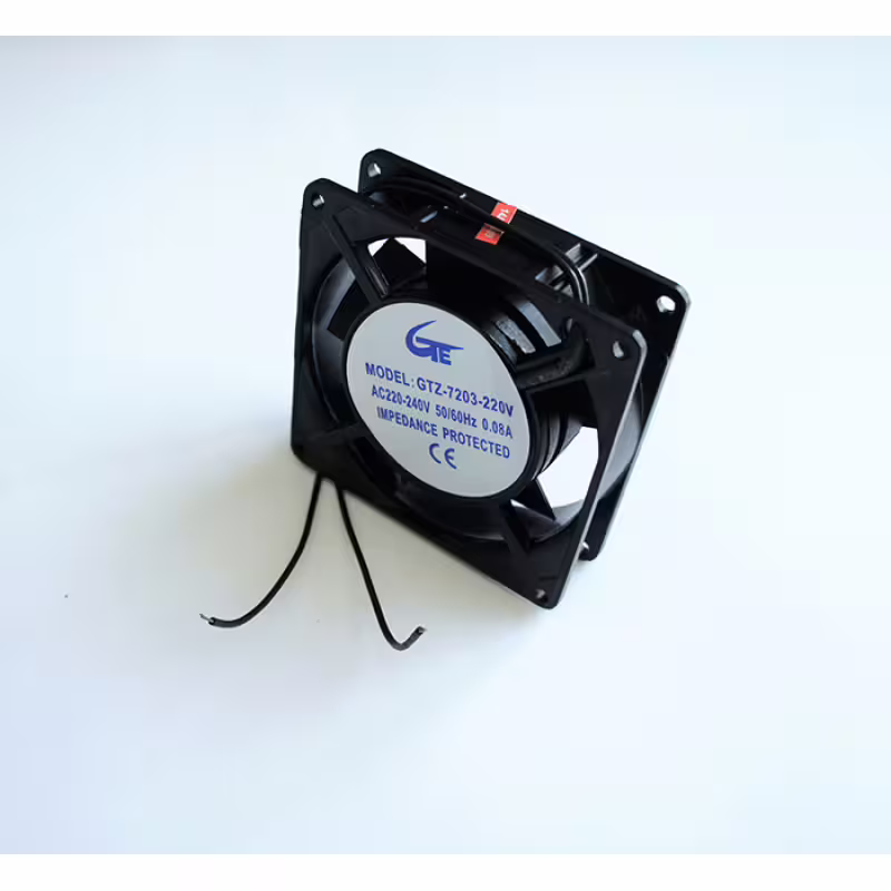 Вентилатор, метален, аксиален, втулка, 220V, 2P, 0,08A, 92х92х25mm, 20,5m3/h