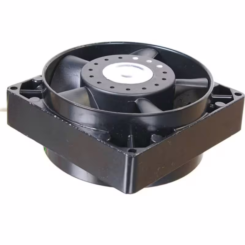 Български вентилатор BA14/2, метален, аксиален, лагер, 220V, 0,34A, 140х140х62mm, 205m3/h