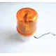 Предупредителна сигнална лампа въртяща оранжева 12V 10W  