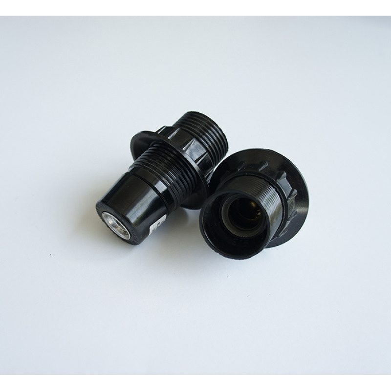  Българска фасунга висяща черна бакелитова с цокъл E14