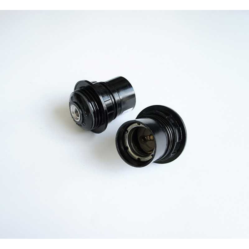  Българска фасунга висяща черна бакелитова с цокъл E27