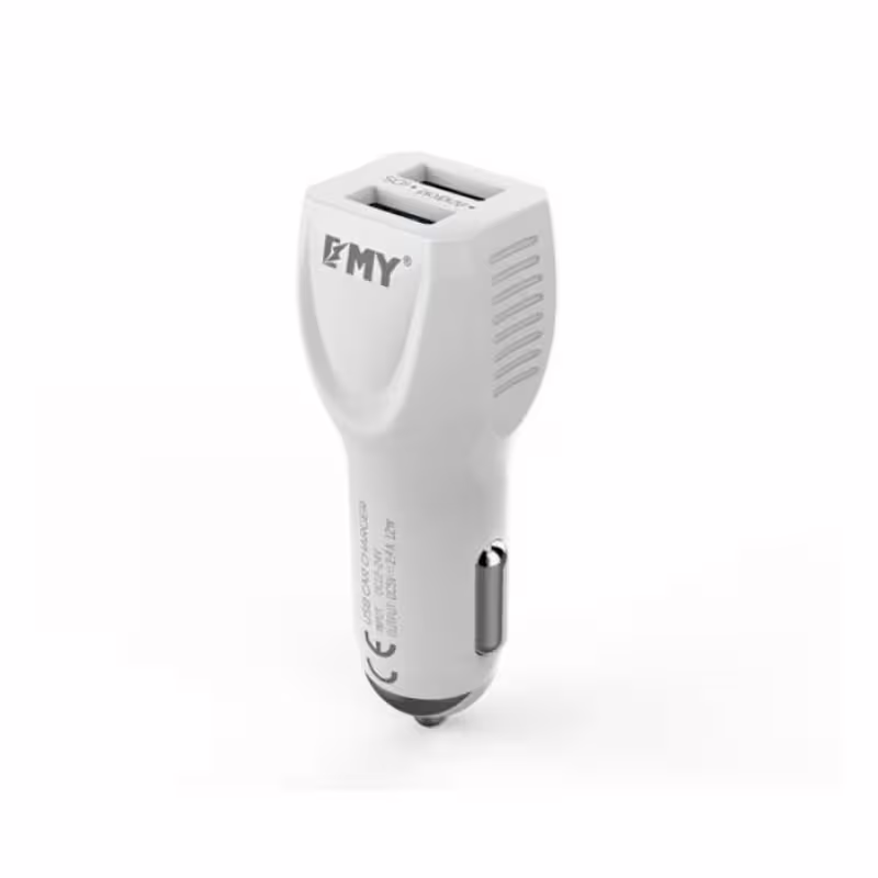 Автомобилно зарядно EMY, 2xUSB, 5V, 2,4A