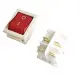 Бтлгарски ключ за бойлер, 4pin, 2 положения, светещ, червен, 250VAC, 15A, 28x22mm, DPST