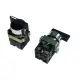 Ключ ротационен BJ33, 3 положения, задържащ, 2НО, 250VAC, 10A, 40x30mm