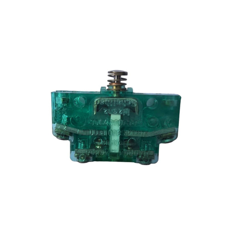 Ключ шау-бау, незадържащ, НО, зелен, 250VAC, 16A