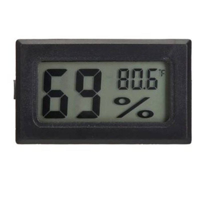 Термометър и влагомер, без сонда, за вграждане, -50°C до 70°C, 10% до 99%, 46x26mm