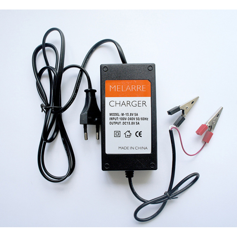 Мрежово зарядно за оловни акумулатори 13,8V 2A