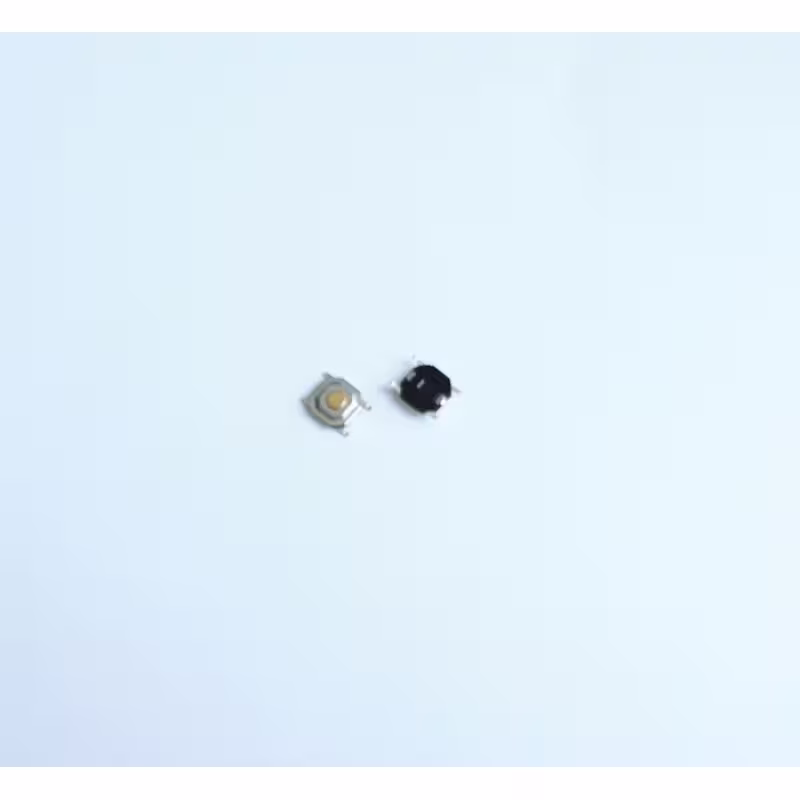 Микро бутон 4pin 5x5x1,5mm незадържащ НО сребрист