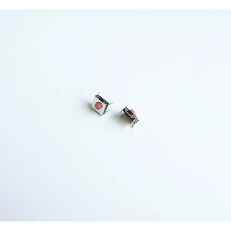 Малък бутон 4pin 6x6x3mm незадържащ НО черен 12V 0,05A H=1mm