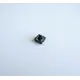 Малък бутон 4pin 12x12x7,3mm незадържащ НО черен 12V 0,05A H=4mm