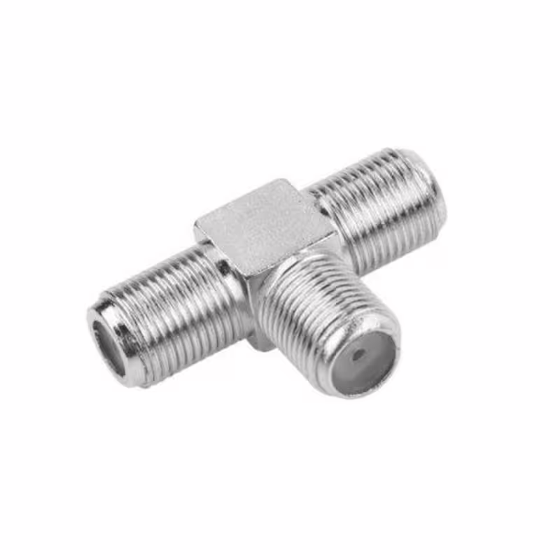 Букса, кръстачка, RG6, F-конектор(ж)