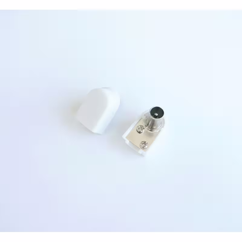 Букса преходна ъглова TV антена RF(м)/RG6 кабел