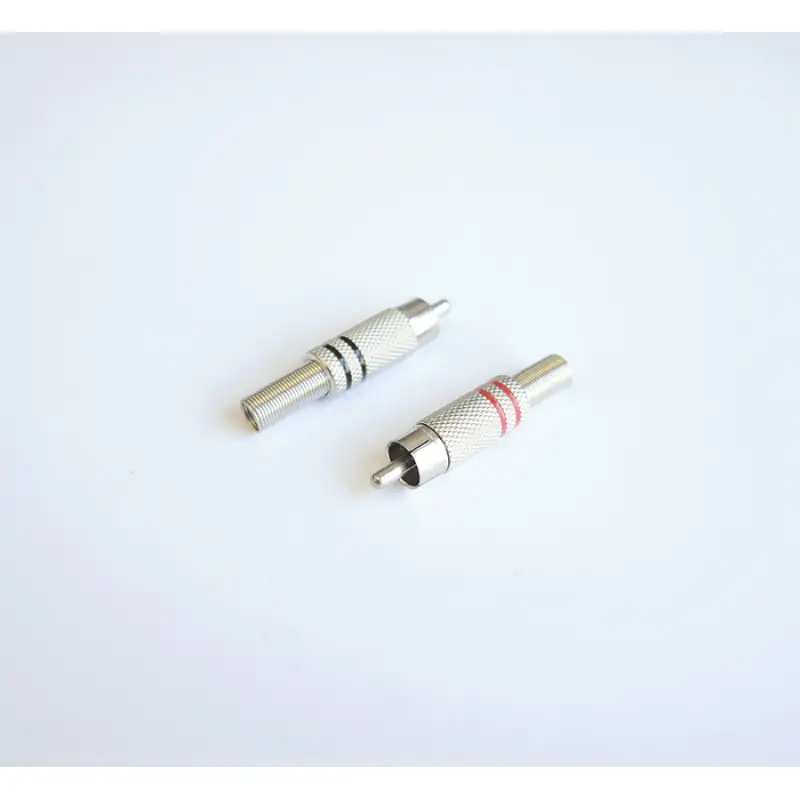 Букса за кабел метална RCA(м)