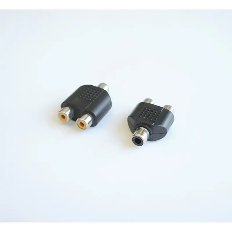 Букса преходна RCA(ж)/2xRCA(ж)