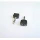 Букса преходна STEREO 6,3mm JACK(м)/2x3,5mm MONO JACK(ж)