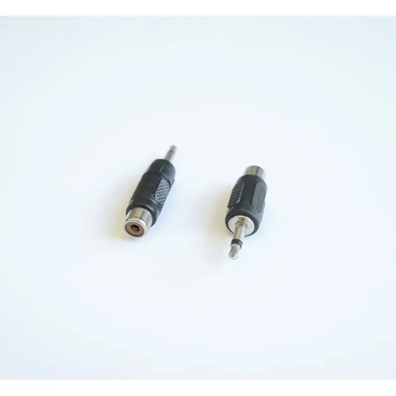 Букса преходна MONO 3,5mm JACK(м)/RCA(ж)